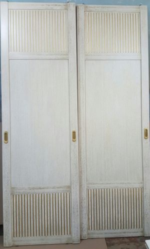 Двери для шкафа купе с фрезеровкой Красногорск